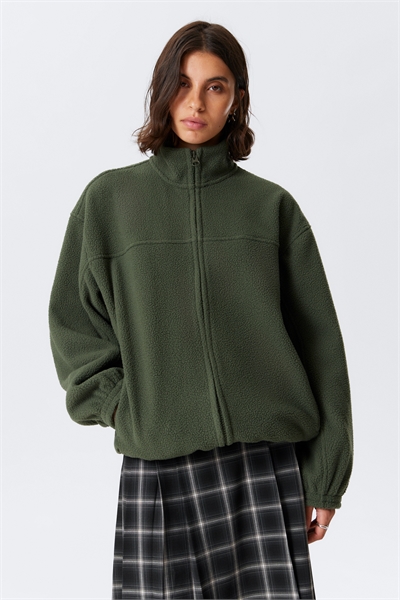 Флисовая куртка на молнии 1245532006