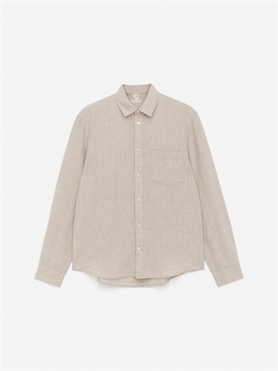 Льняная рубашка Regular-Fit 1034463004