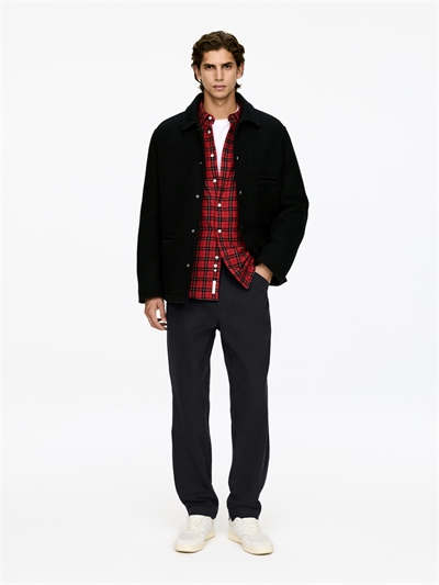 Брюки из хлопковой молескиновой саржи 1194743004