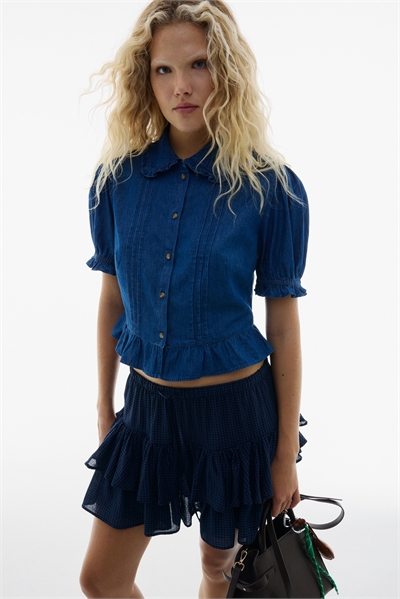 Джинсовая блузка 1317191001