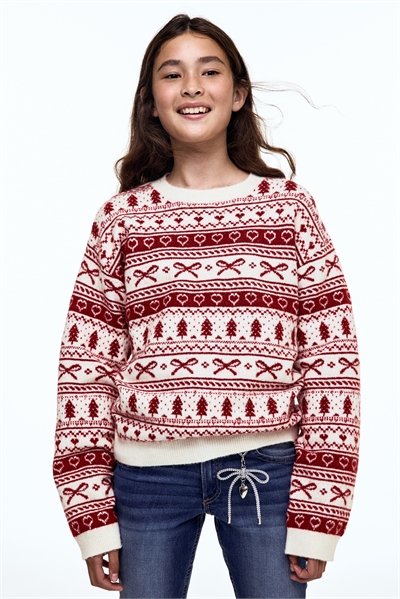 Джемпер с рисунком Loose Fit 1301546007