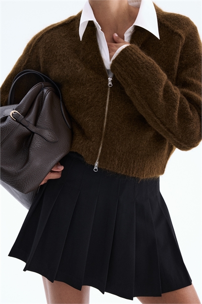 Плиссированная юбка мини 1306984003