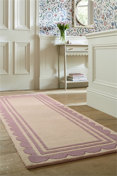 Шерстяная ковровая дорожка Lois Scallop Border 1272381001