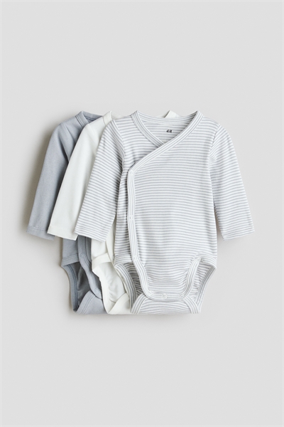 Комплект из 3 боди с накидкой 0694298108