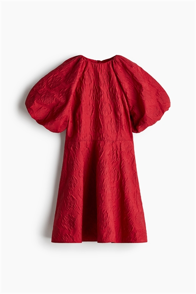 Платье с завязками из жаккардового переплетения 1247667003