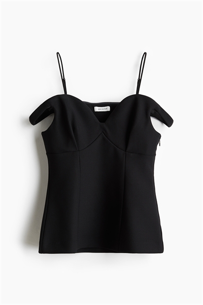 Топ с открытыми плечами 1258759001