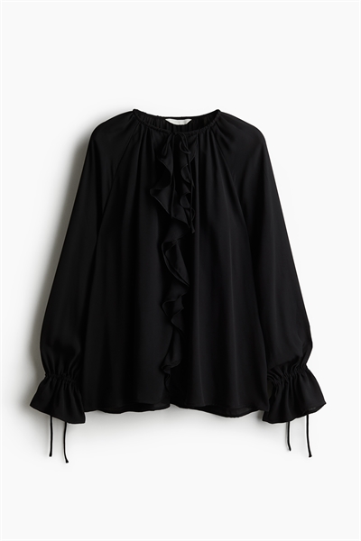 Блузка с оборками 1247399004