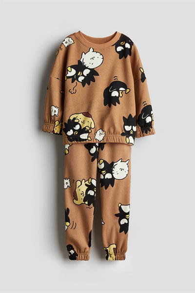 Комплект из 2 частей толстовки с принтом 1256129001