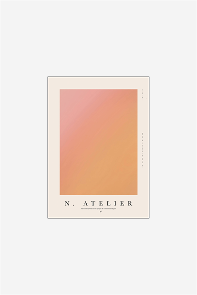 Постер и рамка X N. Atelier | Poster & Frame 002 1219210001