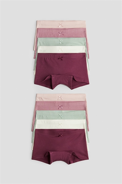 Трусы шортики из хлопка в наборе 10 штук 0690054049