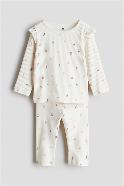 Комплект из ребристого хлопка 0867135143