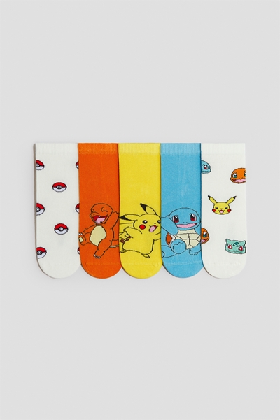 Носки с рисунком в упаковке из 5 штук 0950843077