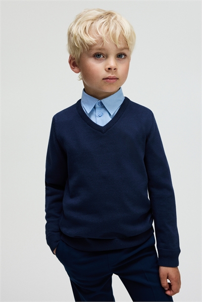 Вязаный школьный джемпер 0998284001