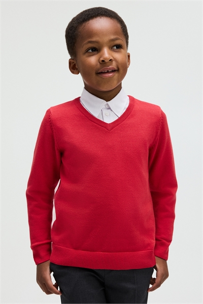 Вязаный школьный джемпер 0998284005