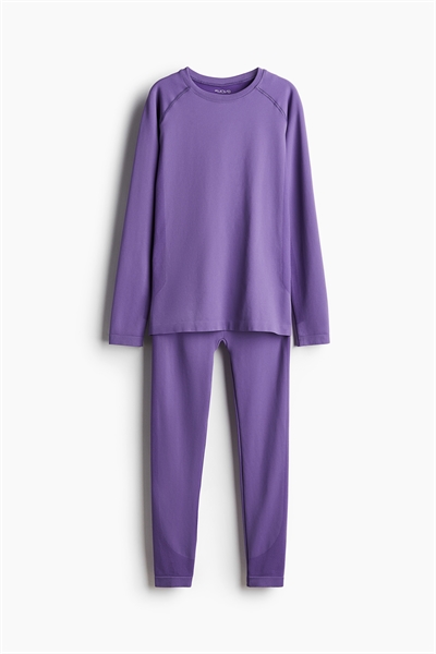 Бесшовный комплект базового слоя из 2 частей 1000936009