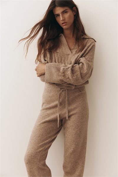 Джоггеры из тонкого трикотажа 1026503016