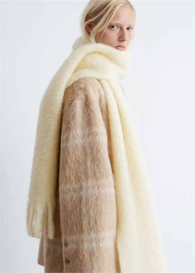 Большой шарф из мохеровой смеси 1202754012