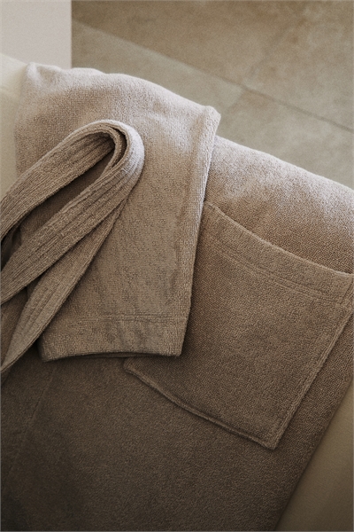 Халат из хлопковой махры 1210569002