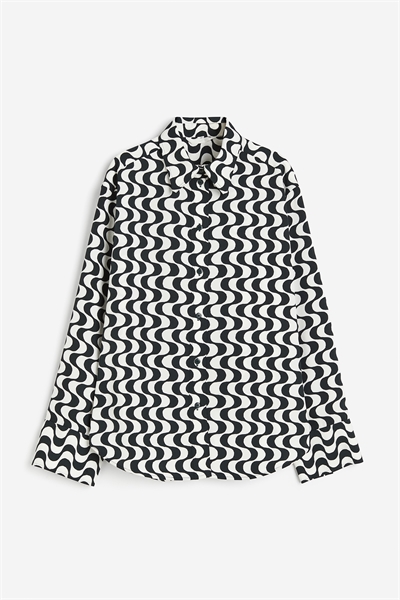 Блузка из саржи 1212738006