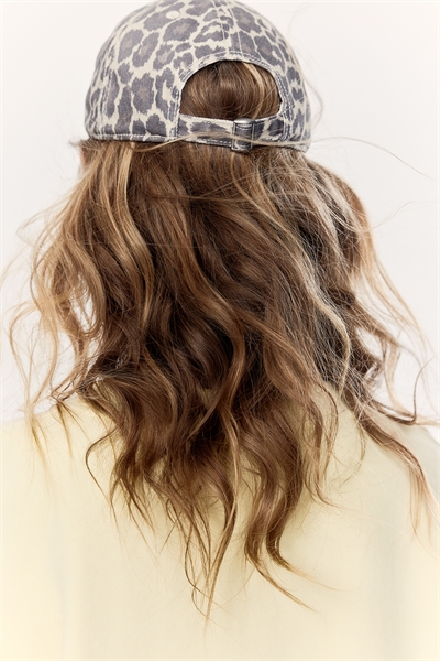 Кепка из саржи в стираном стиле 1232068007