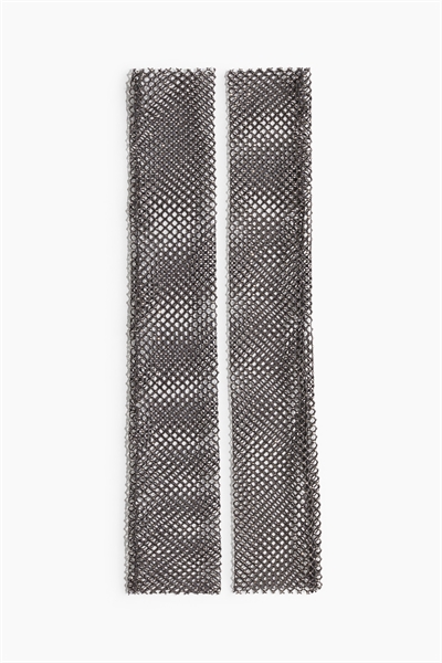 Перчатки без пальцев в сеточку 1260202001