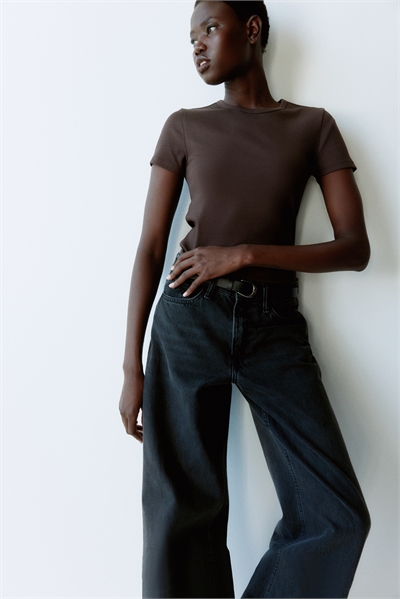 Футболка в рубчик 1260556020