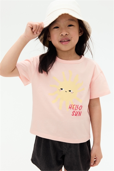 Топ из принтованного трикотажа 1276711009