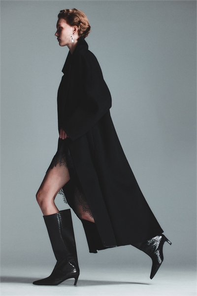 Кожаные сапоги до колена 1291831001