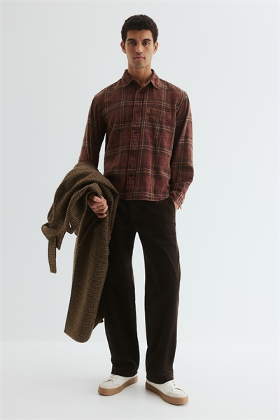 Рубашка с расслабленным кроем 1296216008