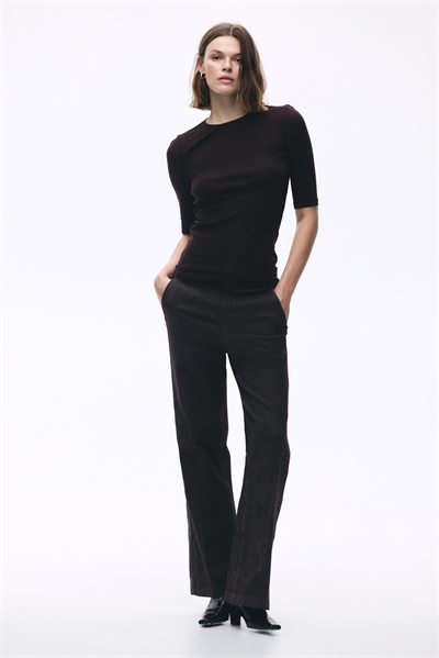 Расклешенные высокие джинсы 1301148004