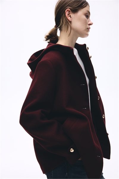 Пальто с капюшоном 1302224002