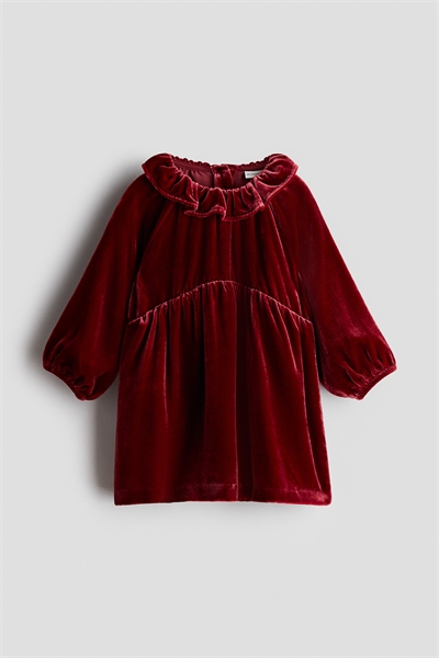 Велюровое платье из шелка 1303142002