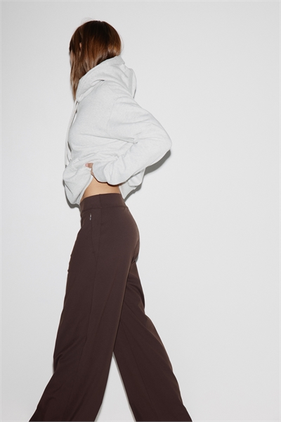 Широкие брюки из четырехстороннего стретча 1303482002