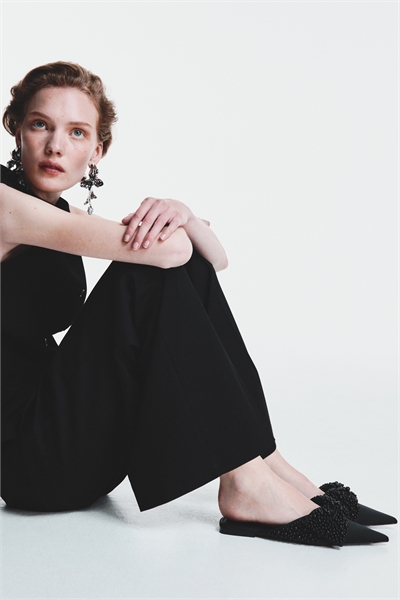 Украшенные мюли 1304341002