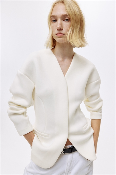 Блейзер из ткани скуба 1306759002