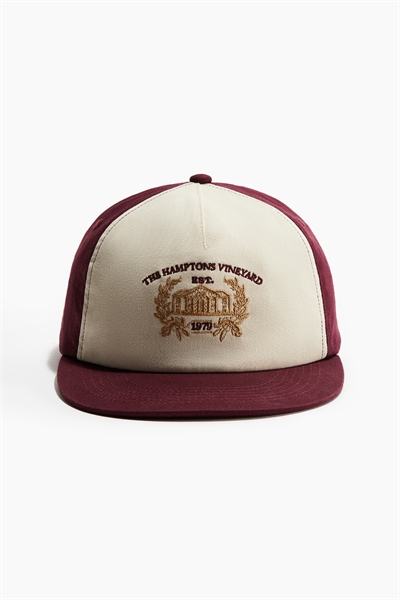 Кепка из хлопковой саржи 1306890001