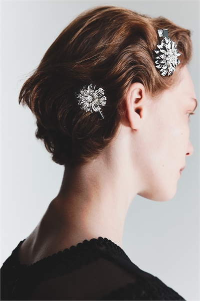 Заколки для волос с цветком 2 шт. 1308788001