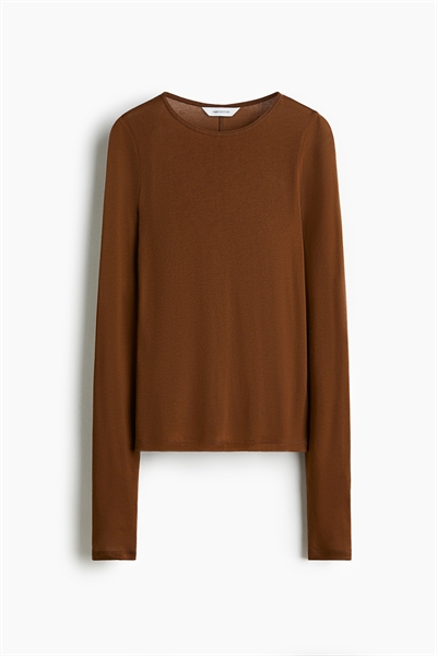 Топ из хлопка пима 1310739002