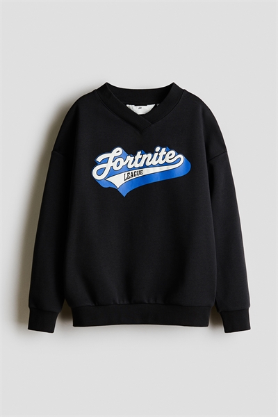 Толстовка из хлопка с принтом 1311832001