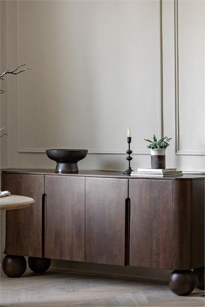 Четырехдверный сервант из древесины манго 1312803001