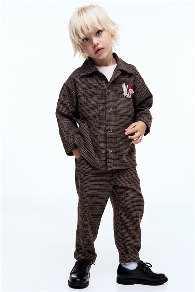 Фланелевые чиносы 1314665001