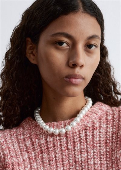 Короткое ожерелье из бусин-сфер 1316429003