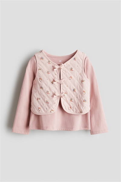 Комплект из двух частей: топ и жилетка 1320224001