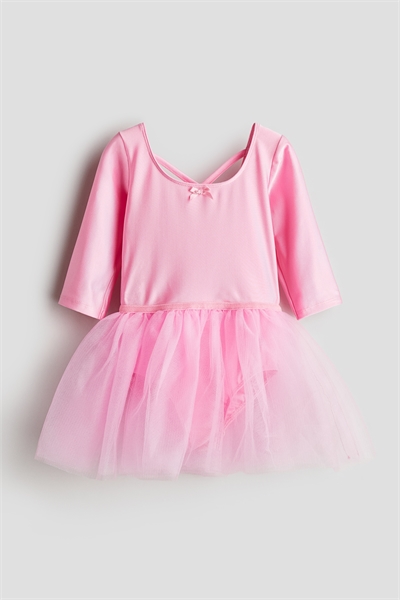 Купальник для танцев с юбкой из тюля 1139296014