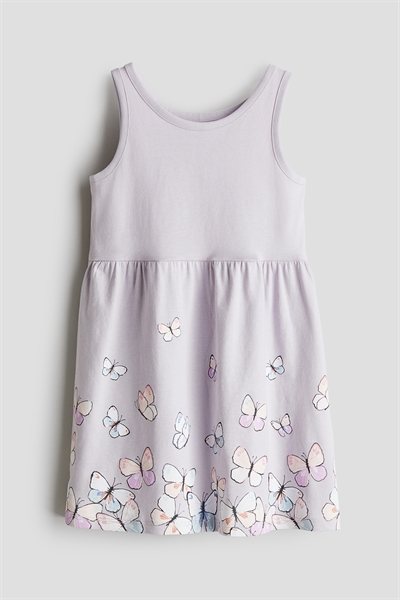 Платье из хлопка с узором 1157735080