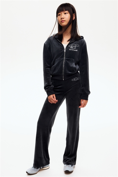 Спортивный костюм велюровый с узором, комплект 1300414006