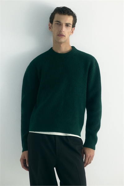 Джемпер в рубчик Loose Fit 1300435006