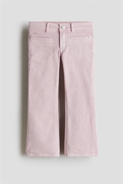 Расклешенные джинсы с подкладкой из джерси 1304949002