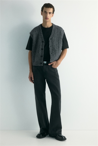 Вязаный жилет Loose Fit 1306474001