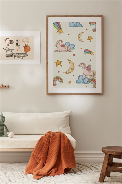 Постер с единорогом 1336635001